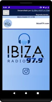 IBIZA RADIO 97.9 FM android App screenshot 0